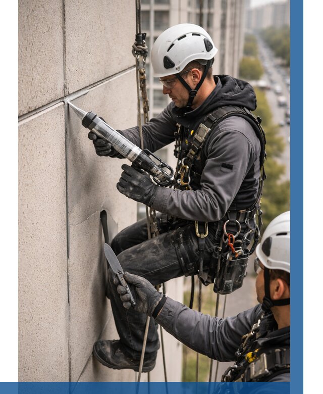 Первичная герметизация швов в Кронштадте от 626 р. | ВЫСОТНИК-Крн