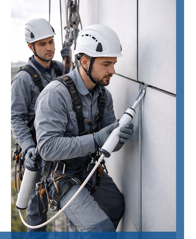 Герметизация швов вилатермом в Кронштадте от 626 р. | ВЫСОТНИК-Крн