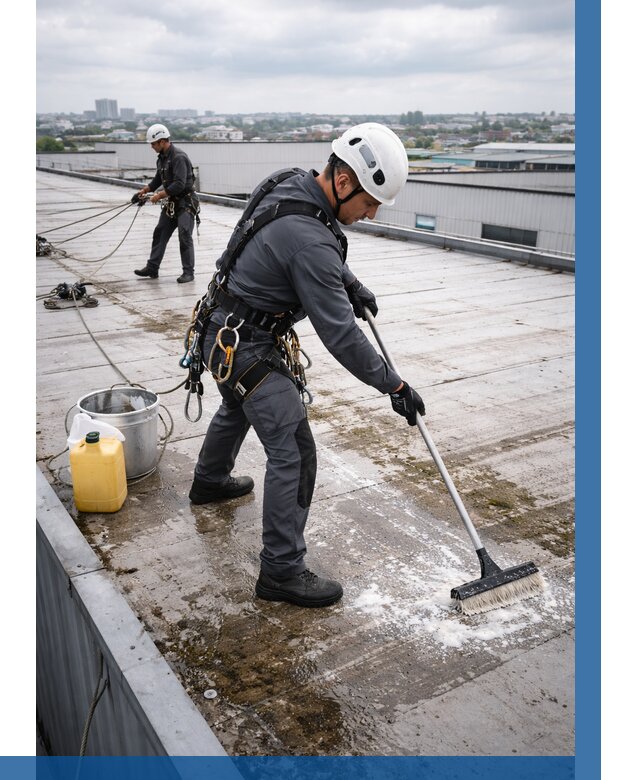 Очистка крыши по графику в Кронштадте от 7826 р. | ВЫСОТНИК-Крн