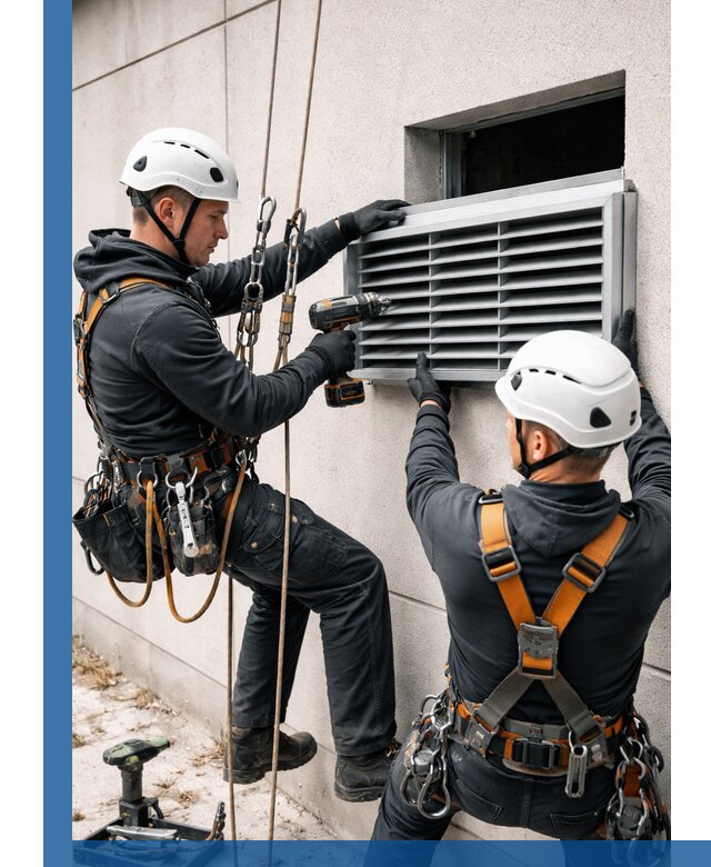 Монтаж вентиляционных решеток в Кронштадте профессиональный сервис