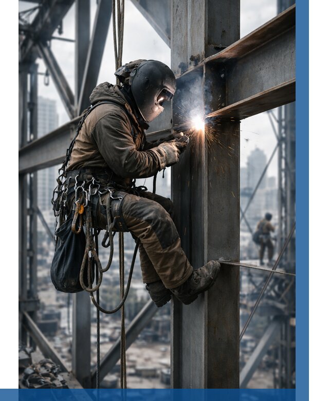 Высотные сварочные работы в Кронштадте от 3652 р. | ВЫСОТНИК-Крн
