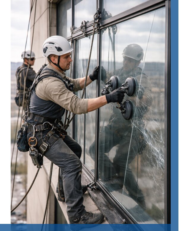 Замена стекла в витраже в Кронштадте под ключ от 8869 р. | ВЫСОТНИК-Крн