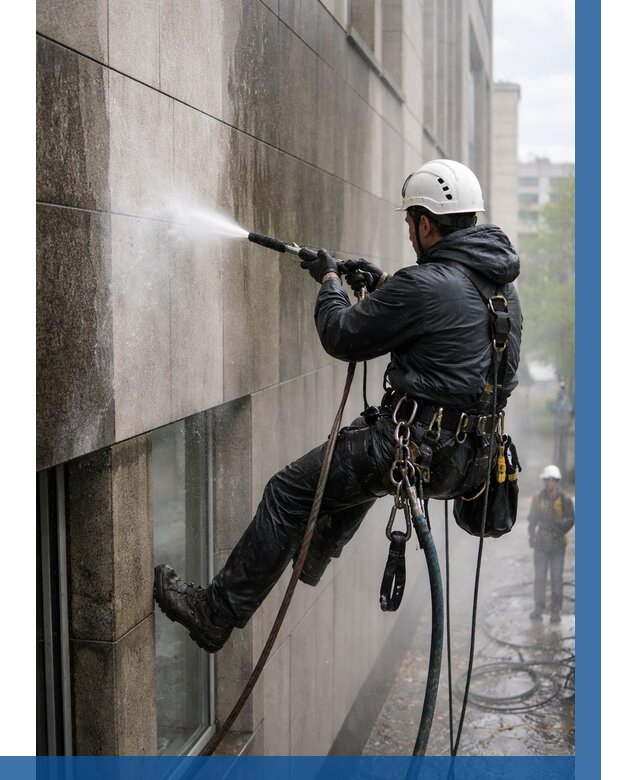 Гидроструйная очистка поверхностей в Кронштадте от 887 р. | ВЫСОТНИК-Крн