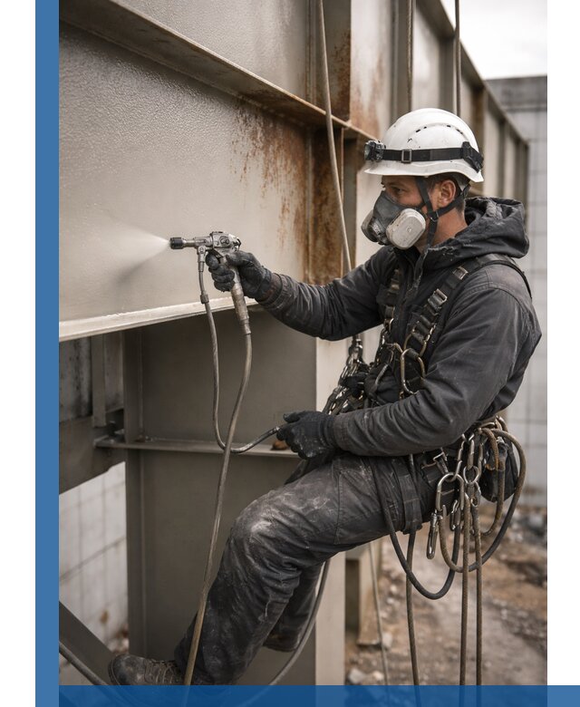 Антикоррозионная покраска металлических конструкций в Кронштадте