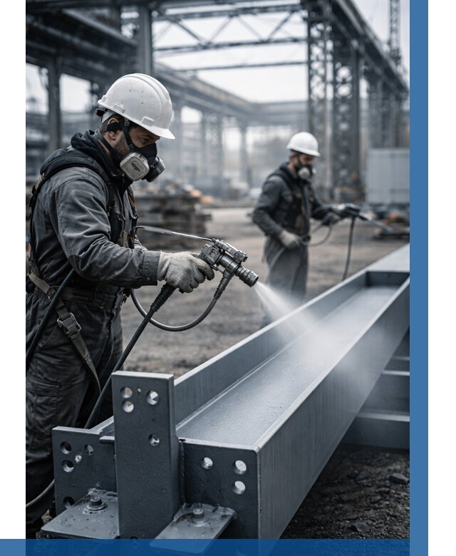 Антикорроз. обработка металлоконстр. в Кронштадте от 470 р. | ВЫСОТНИК-Крн