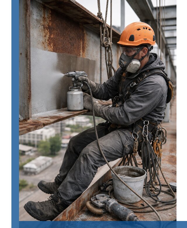 Антикоррозионная обработка металлоконструкций в Кронштадте под ключ