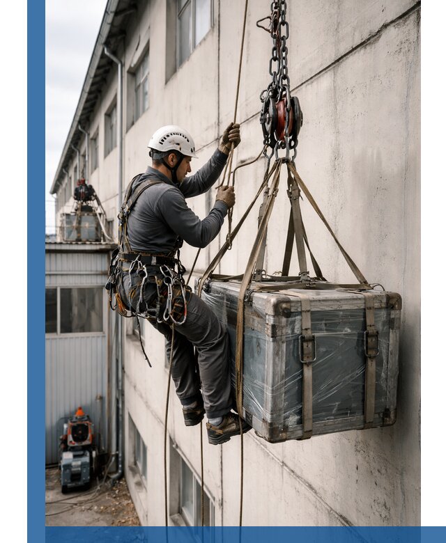 Подъем грузов на высоту в Кронштадте для промышленных объектов