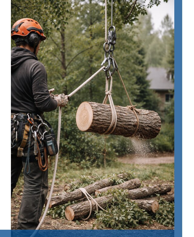 Валка деревьев частями в Кронштадте от 7826 р. | ВЫСОТНИК-Крн