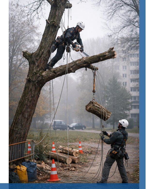 Удаление аварийных деревьев в Кронштадте от 15651 р. | ВЫСОТНИК-Крн