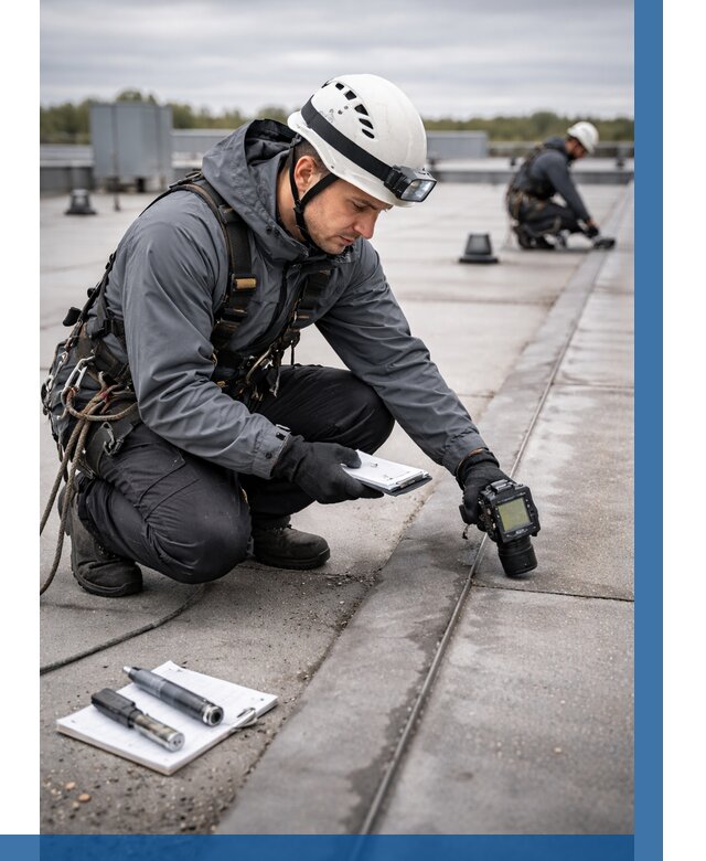 Обследование кровли на протечки в Кронштадте от 4695 р. | ВЫСОТНИК-Крн