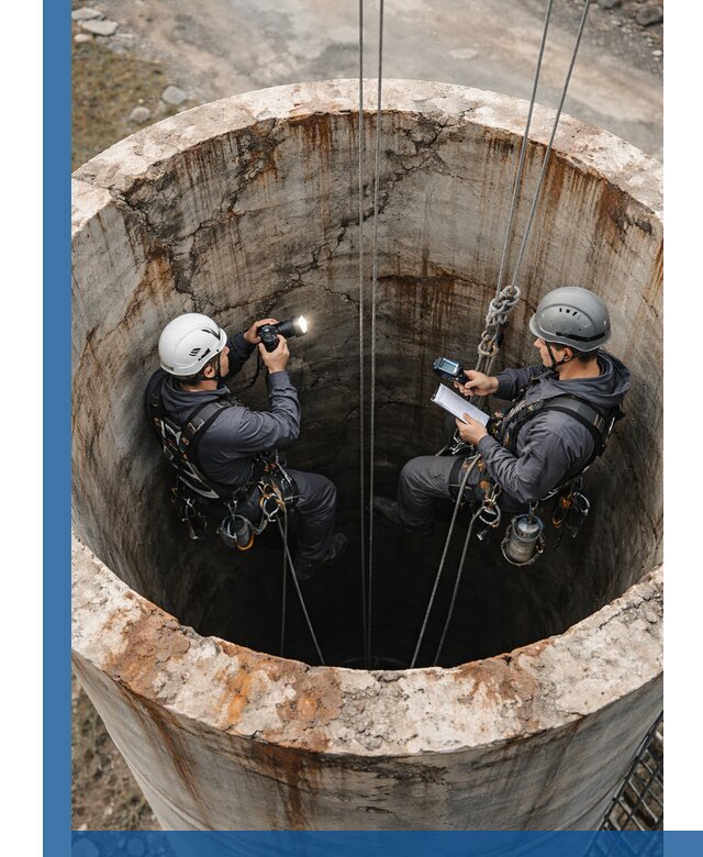 Обследование дымовой трубы: диагностика и оценка состояния в Кронштадте